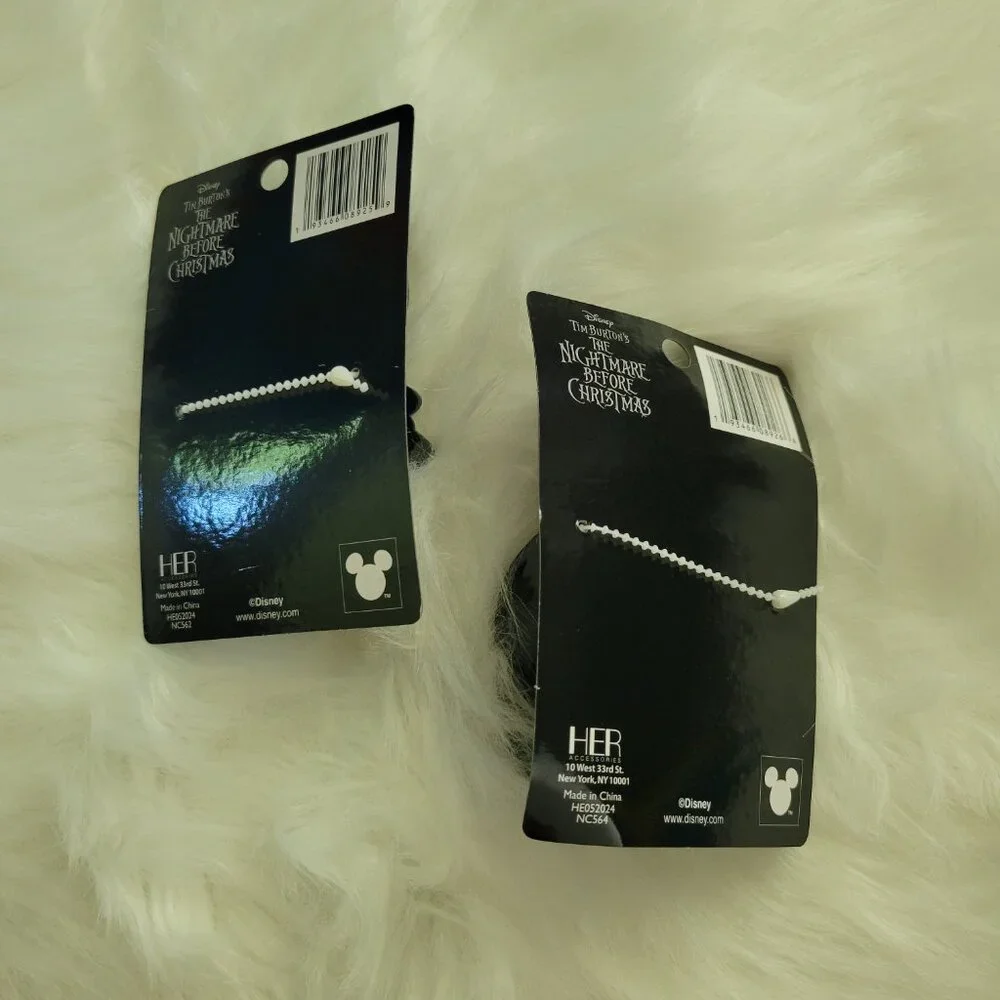 Nightmare Before Christmas Jack & Oogie Boogie Claw Clip Set